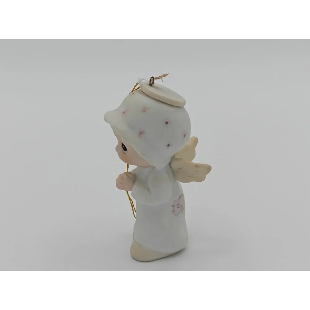 Precious Moments The First Noel E 2368 Ornament Selling Collection Enesco 1982